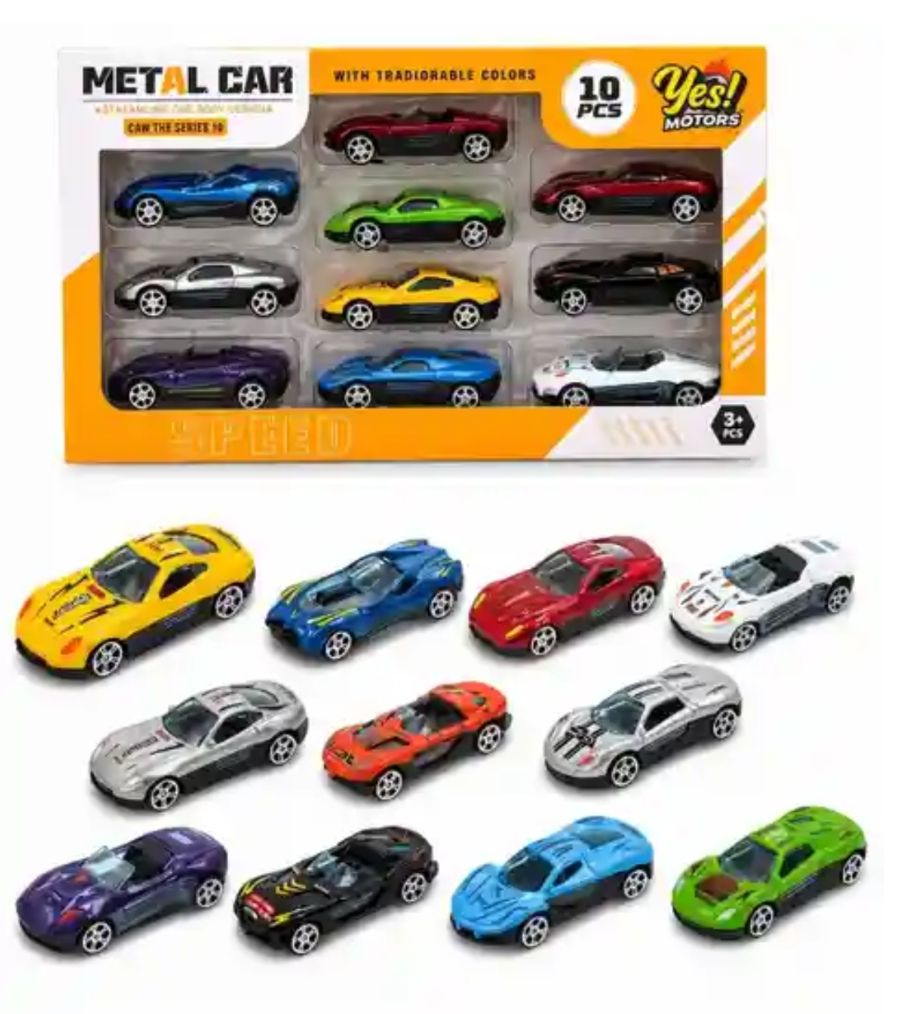 Yes Motors Die cast Pack of 10
