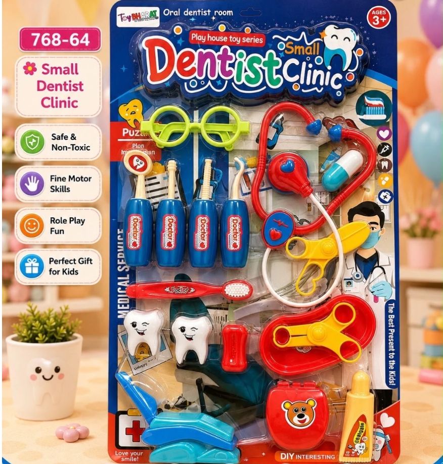 Dentist toy set Card Pack 
