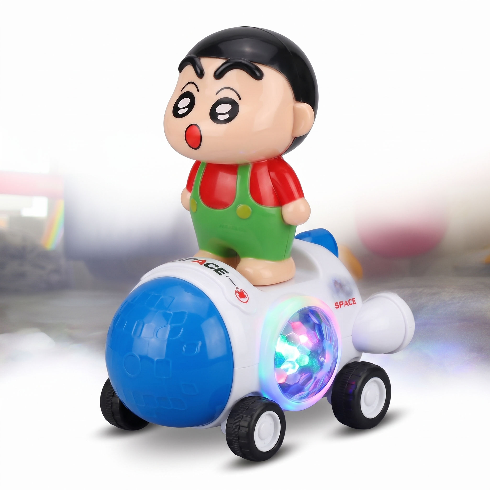 shinchan lighting Balance Car Toy with 360° Rotation,