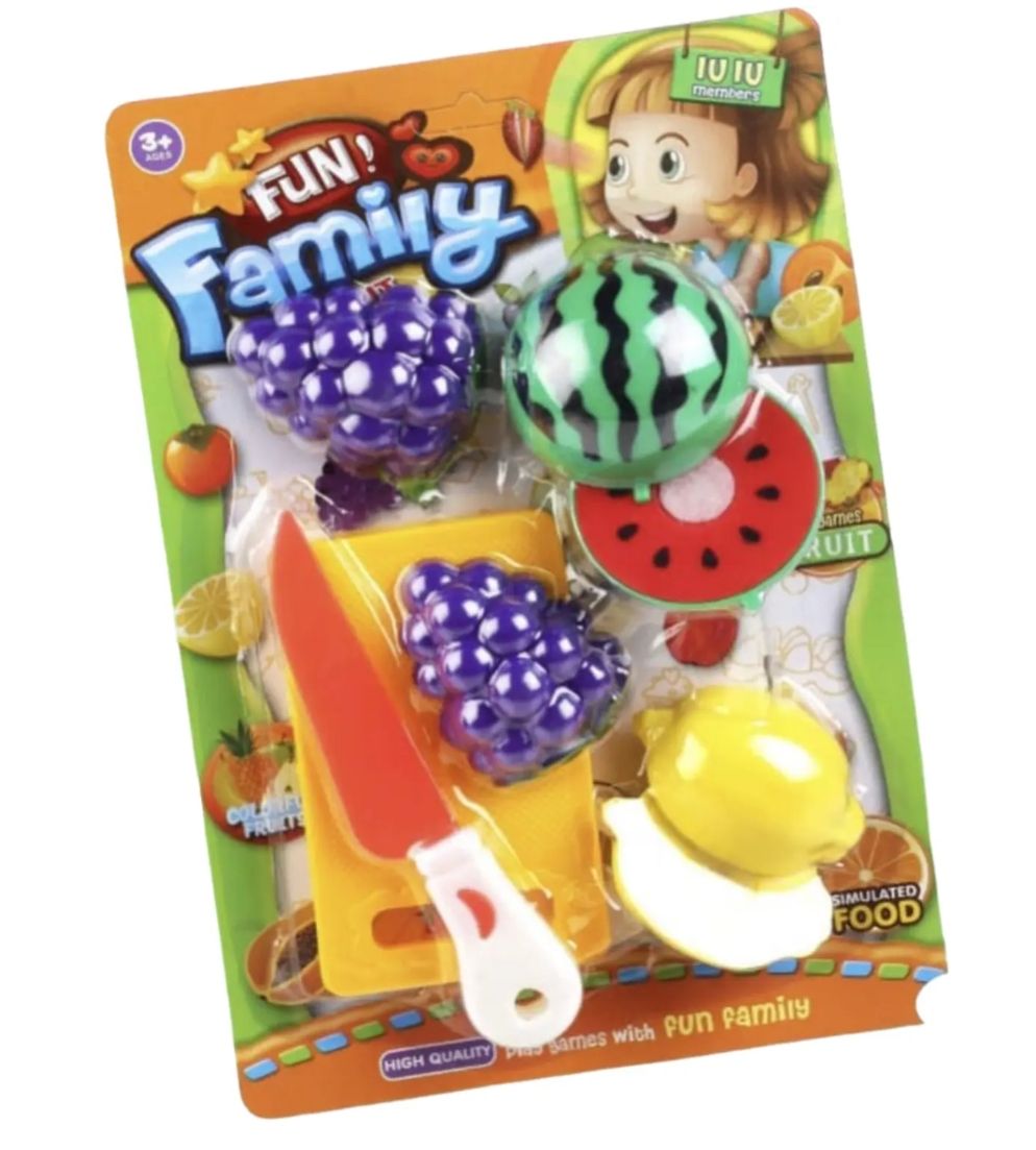 My Family Fruit Card Pack toy set