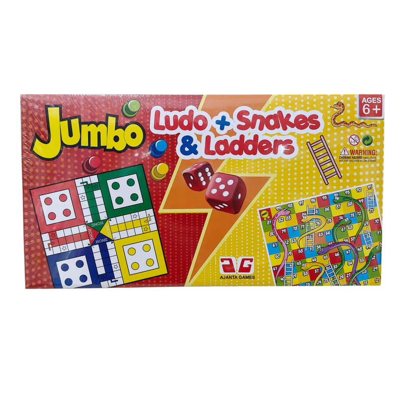 Jumbo Ludo snake ladder aj