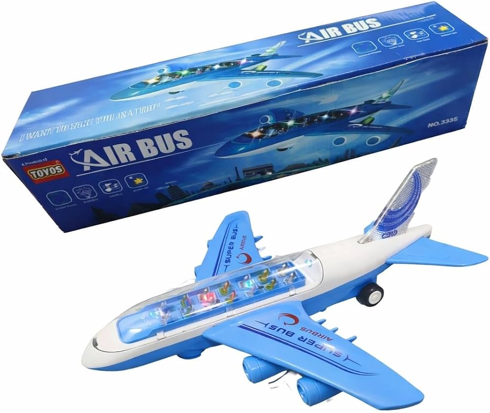 Airbus with light sound