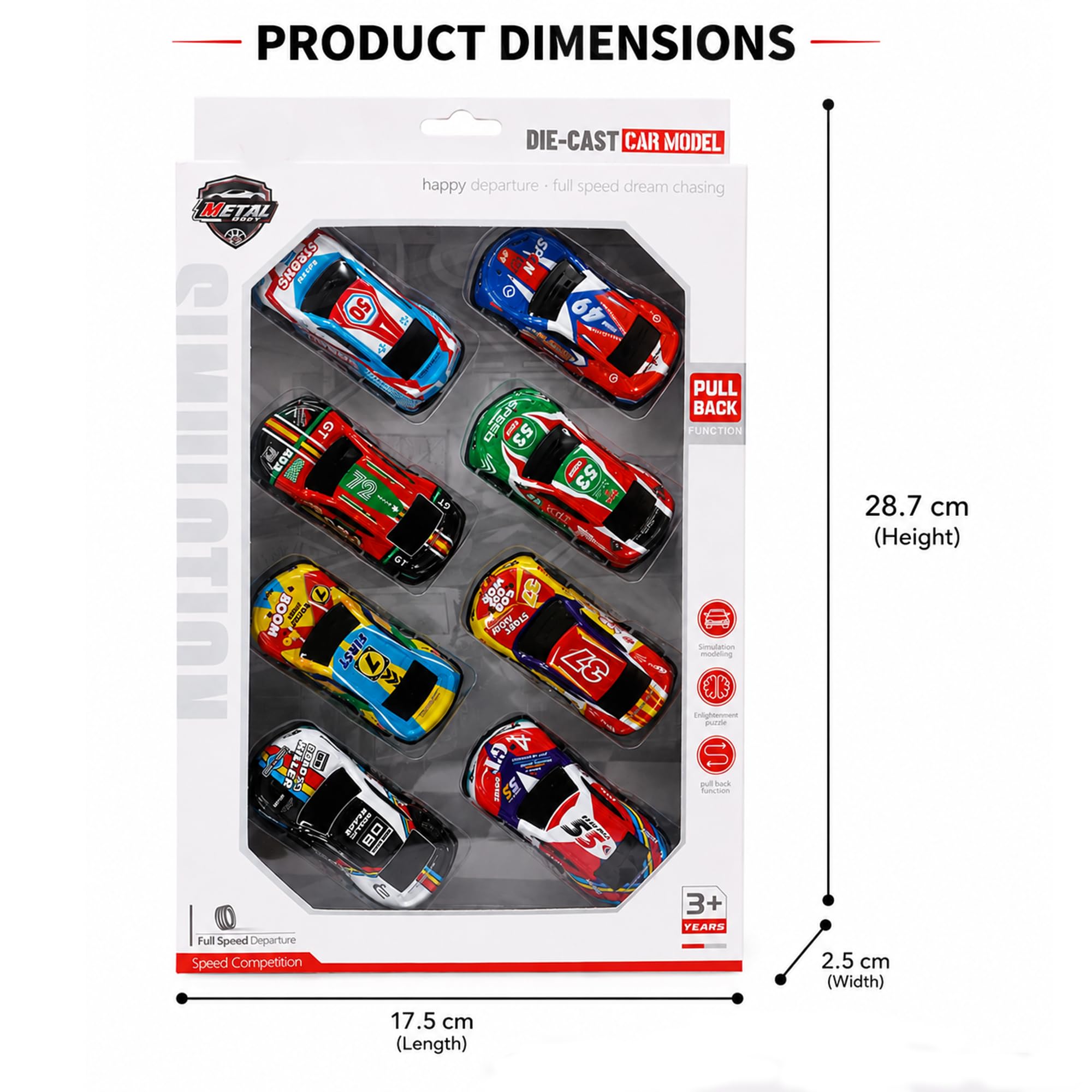 Die Cast Pack of 8