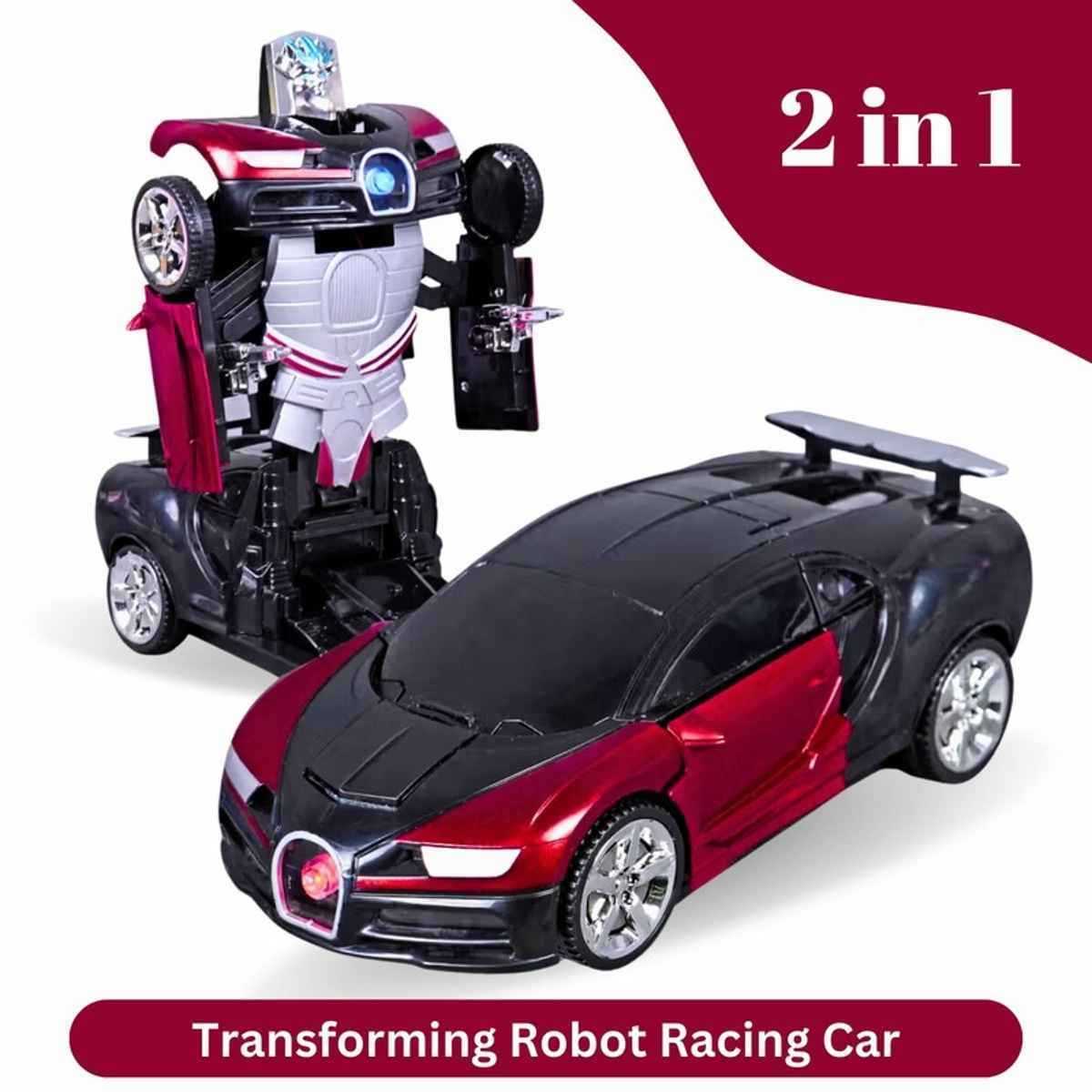 2in1 Transforming Robot Rc Car 