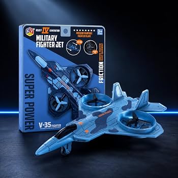 Moder Fighter Jet Friction Toy