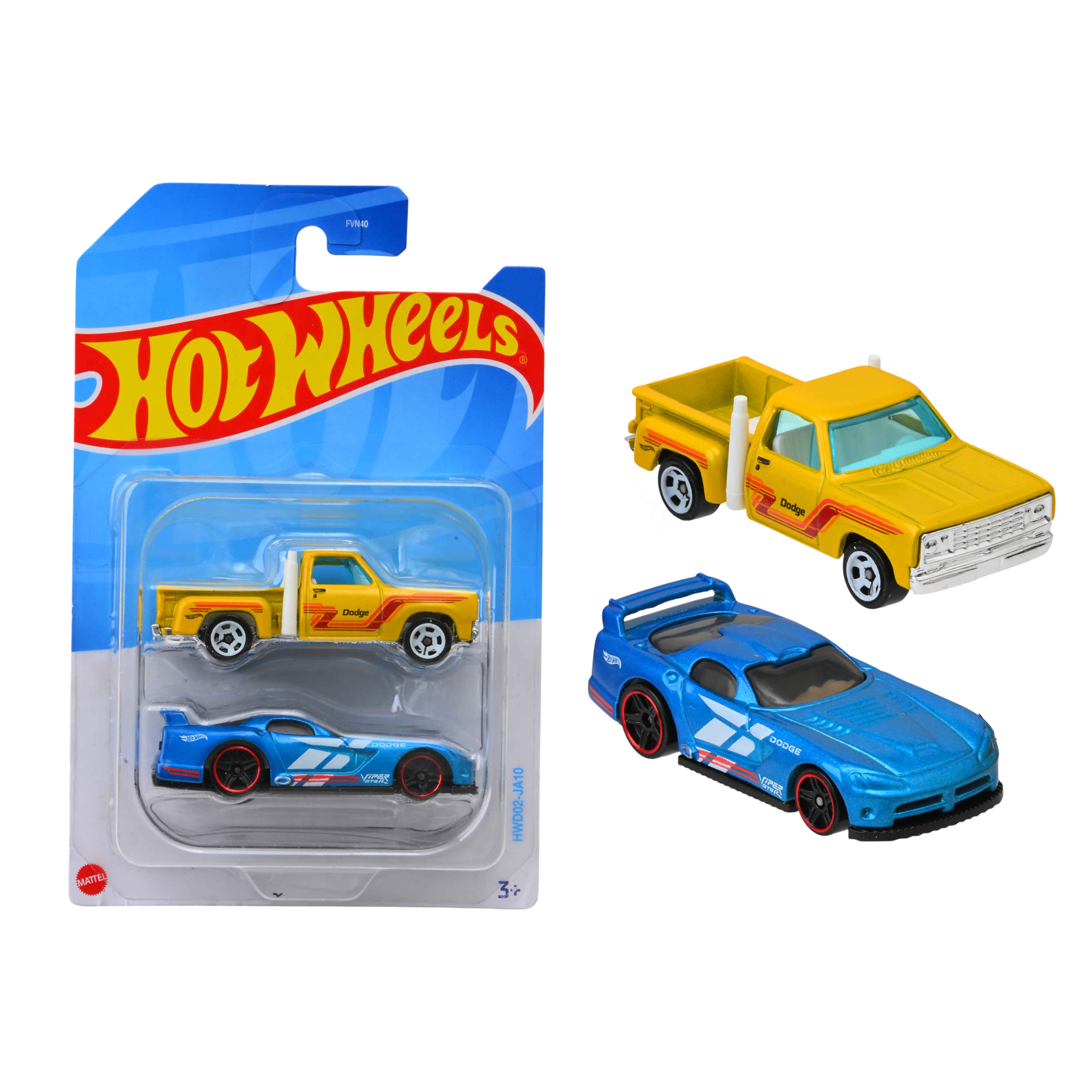 Hot Wheels 2pc Pack