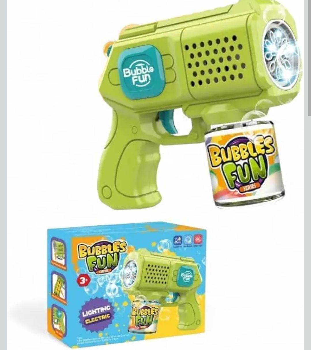 Cool Bubble Gun with lights