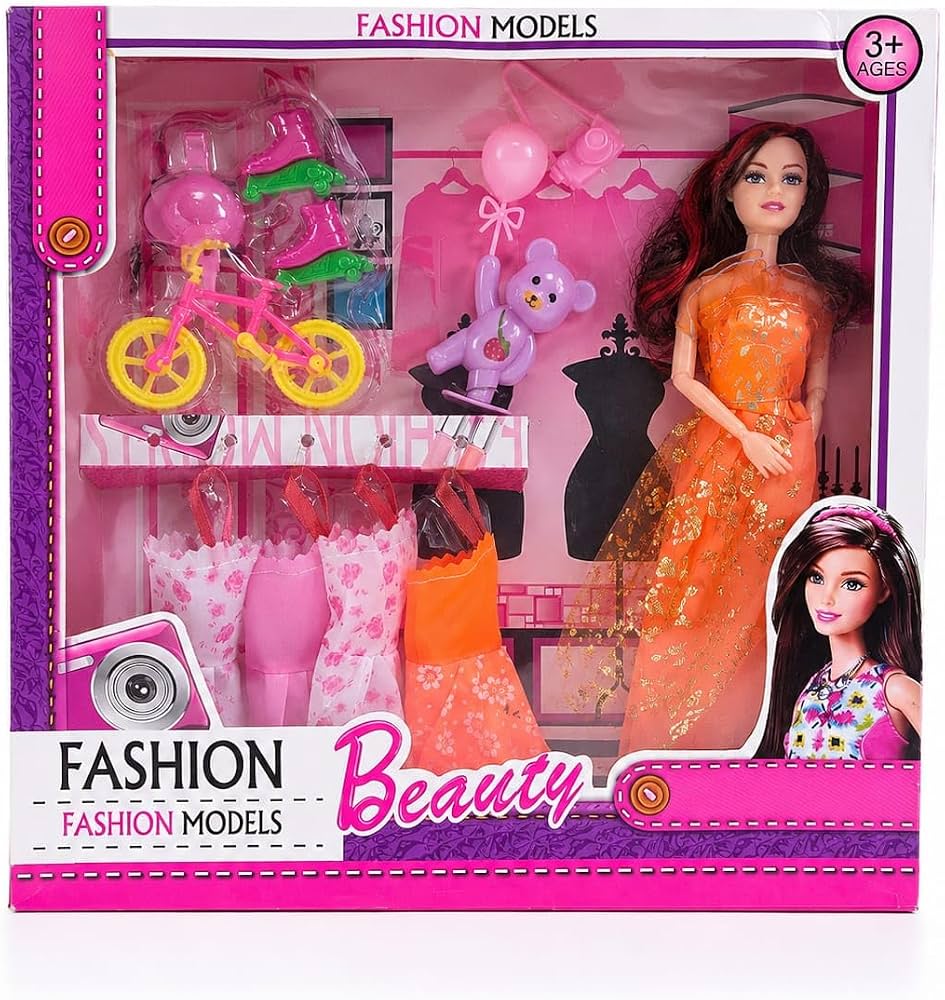 Fashion Modern Beauty doll set 