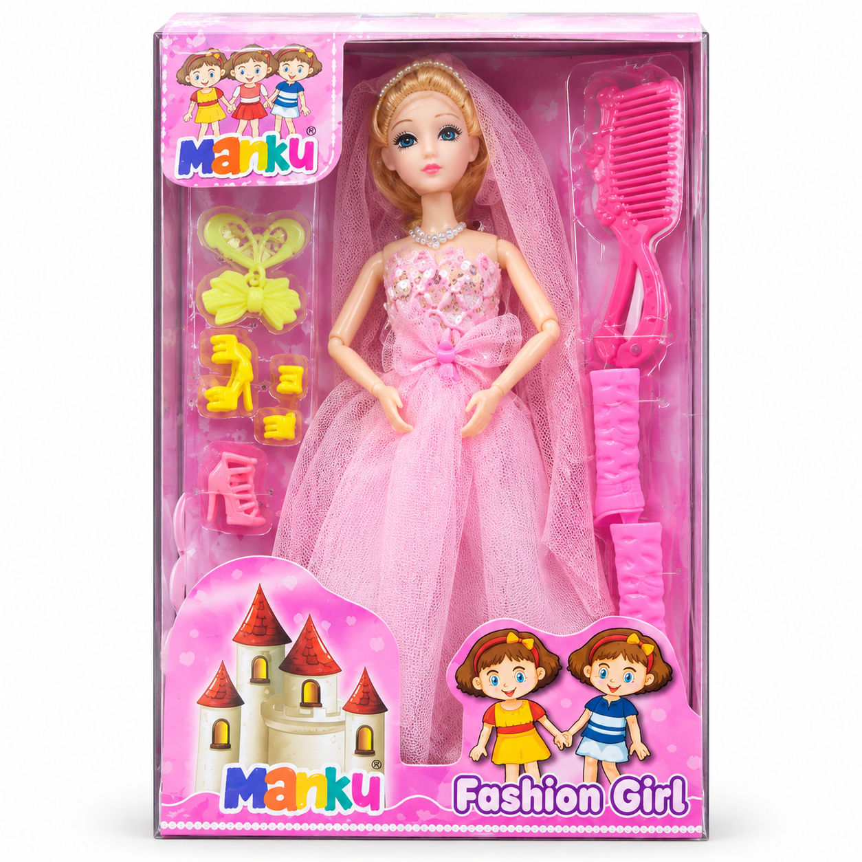 Manku Fashion Girl Doll set