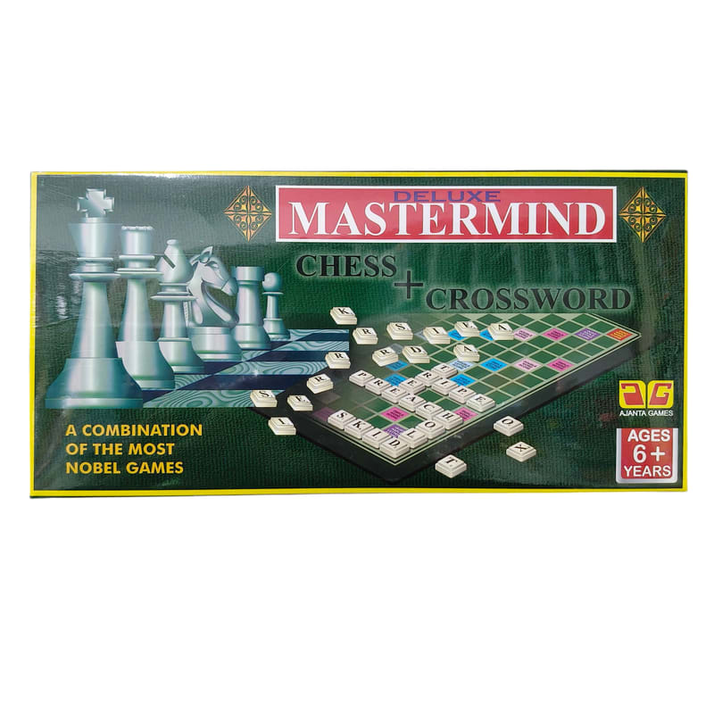 Mastermind deluxe chess + crossword 