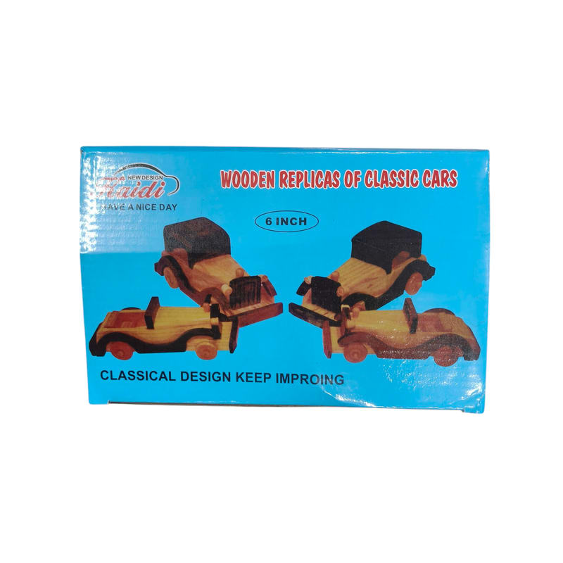 Wooden classic car