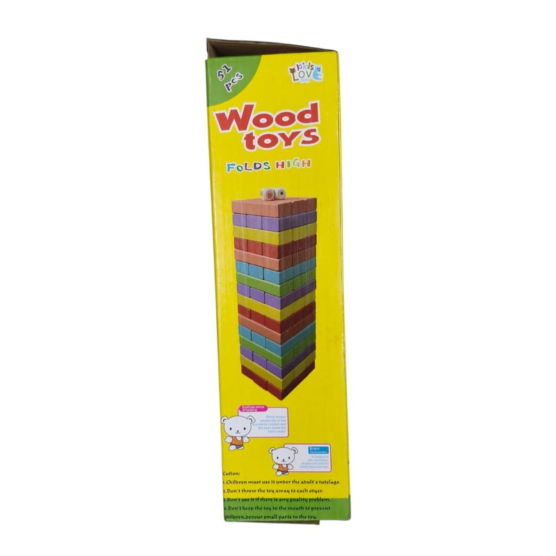 Wood toy zinga