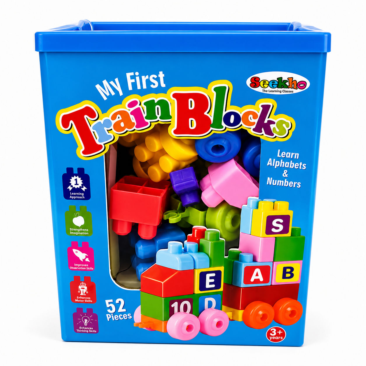 My first train blocks
