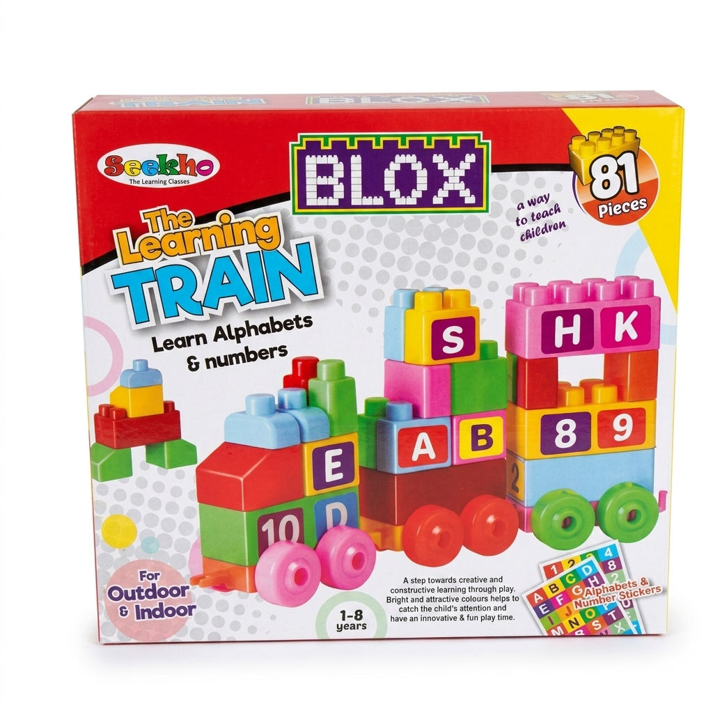 Train 81 pcs Box blocks 1230