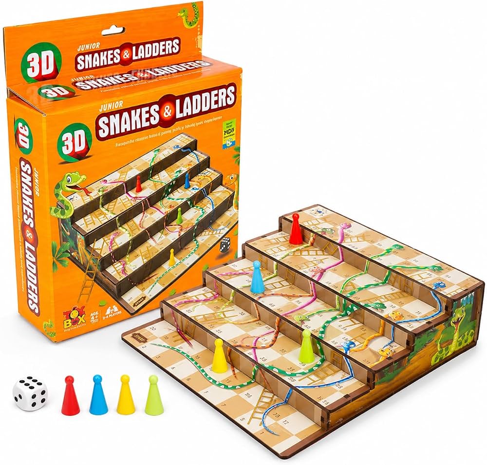 3d ludo snake ladders