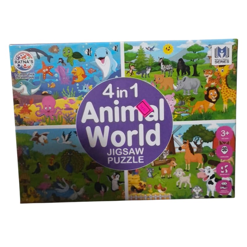 4in1 animal puzzle