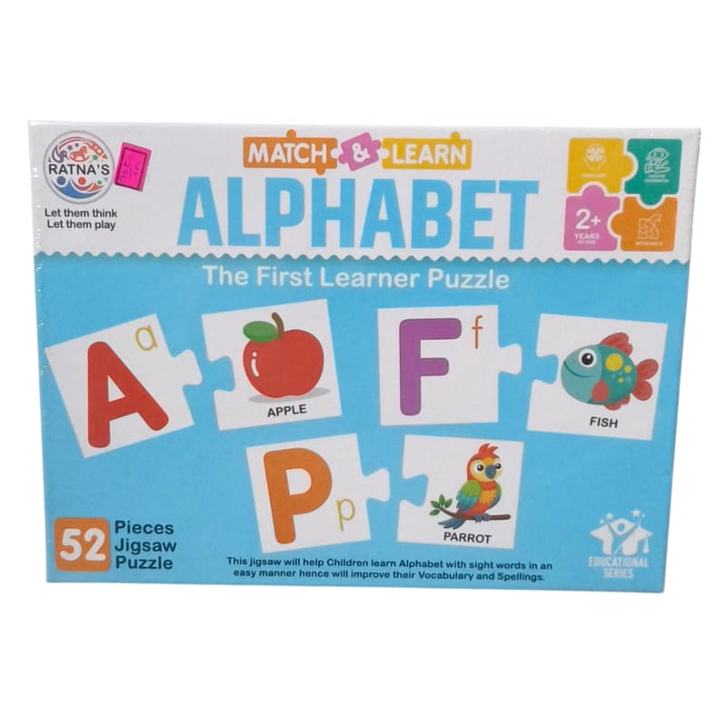 Match & learn abcd puzzle
