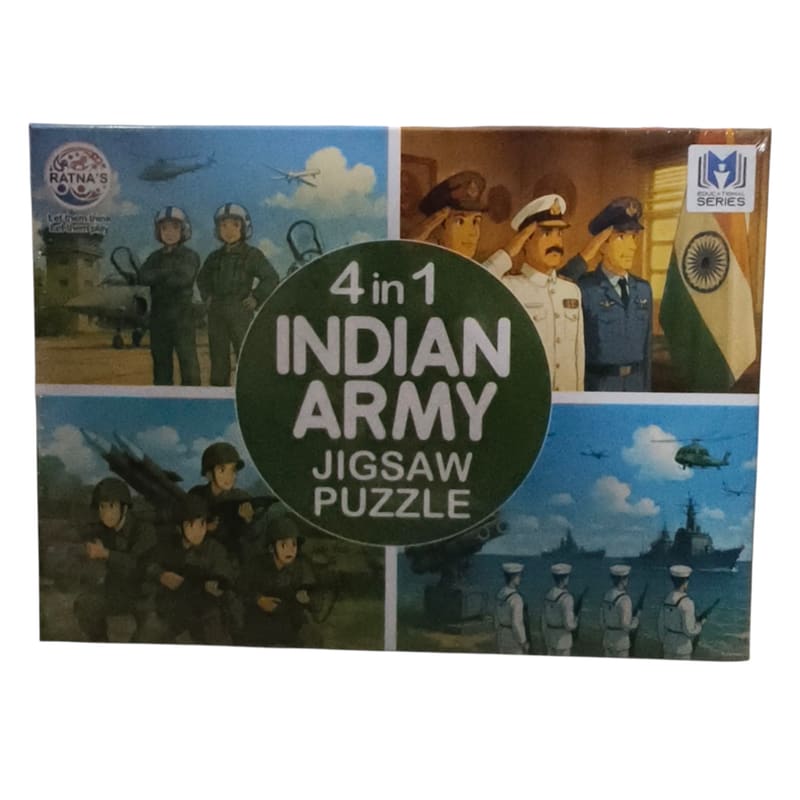 4in1 indian army puzzle