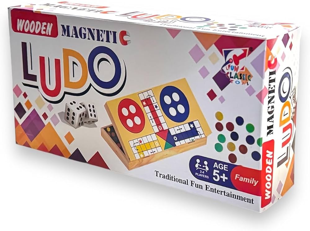Magnetic Folding ludo 