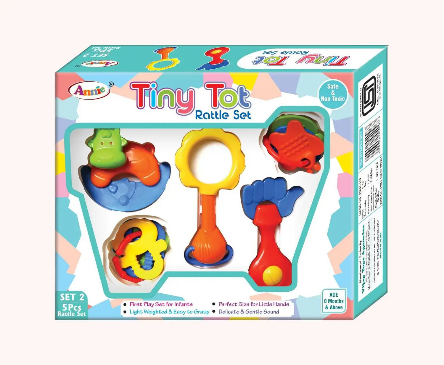 Tiny tot rattle set No2