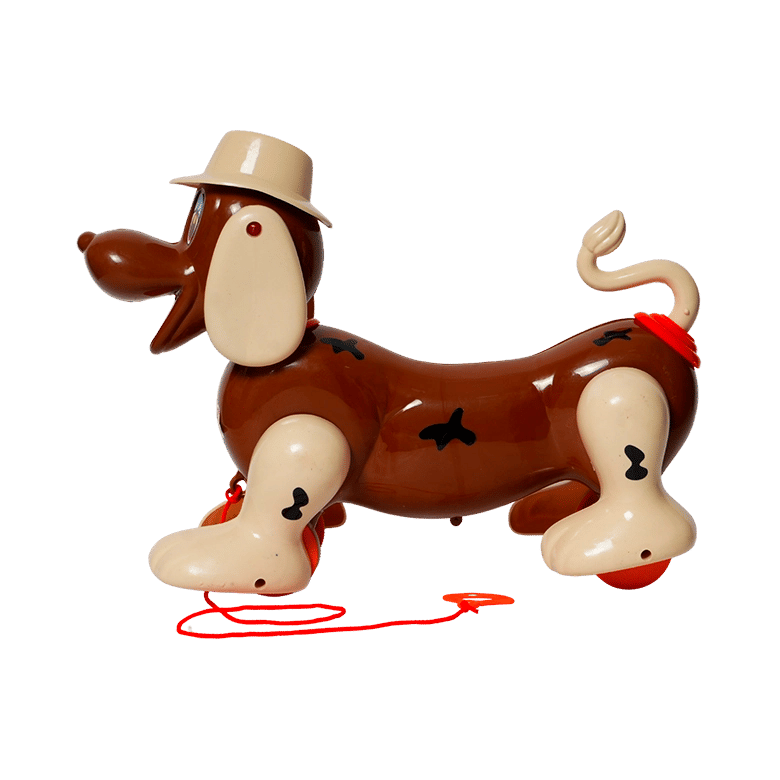 Choo choo puppy
