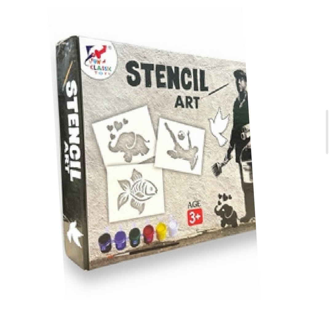 Stencil art Fun classic 