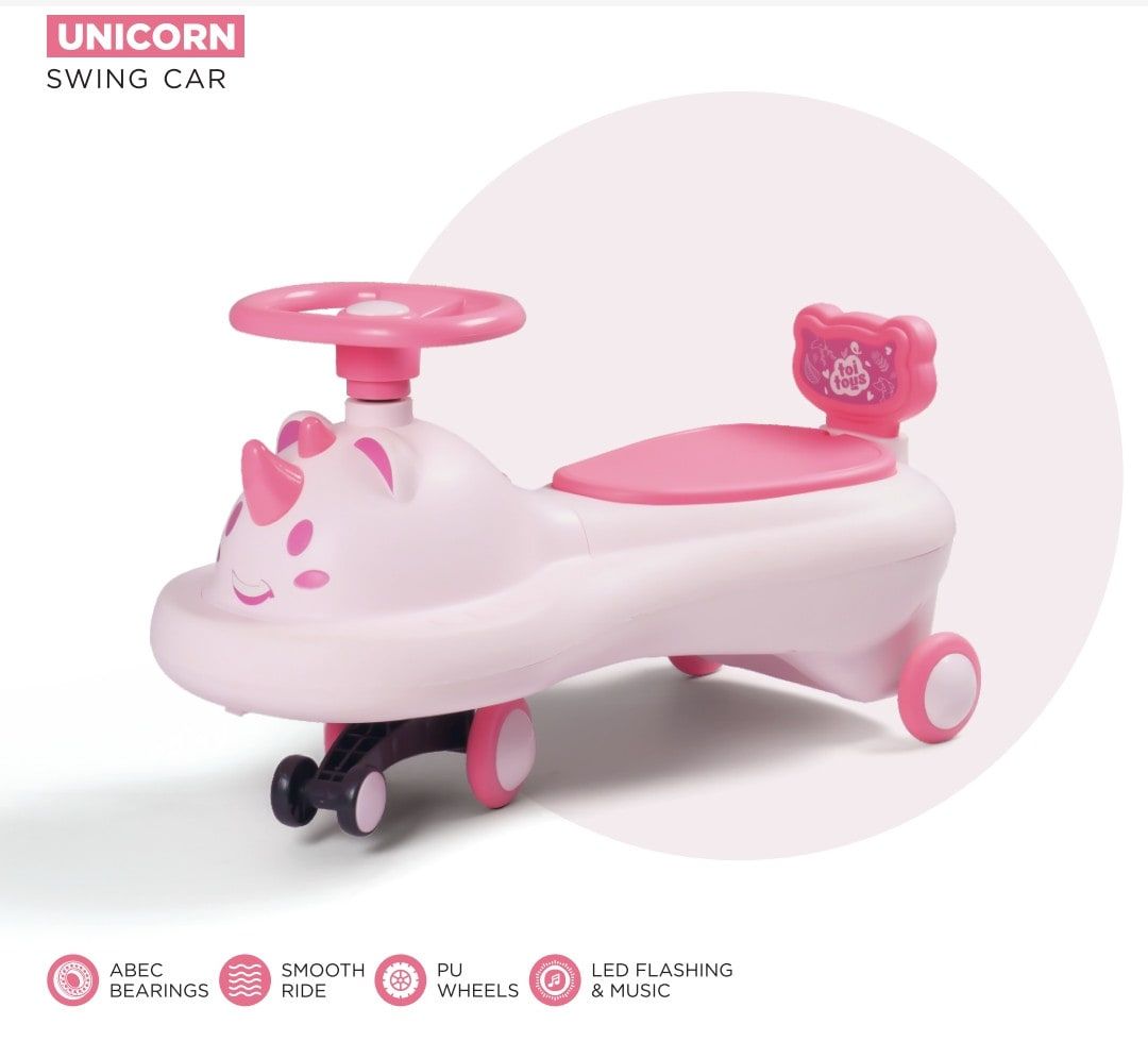 Unicorn swing car