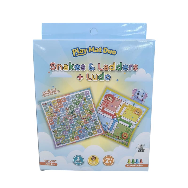 Snake ludo small playmat