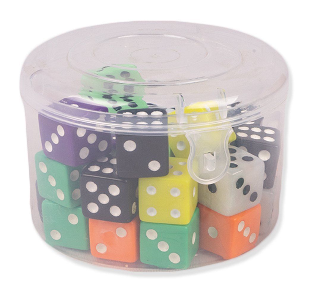 Dicce plastic colourful