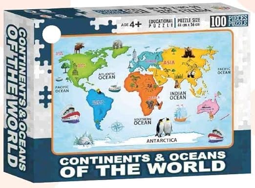 Continents and ocean of the world ankit