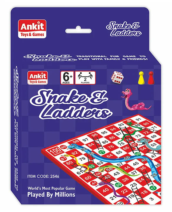 Travel Pocket Snake Ladders 