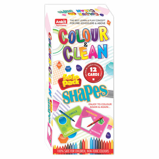 Colour & Clean 12 Cards Mix
