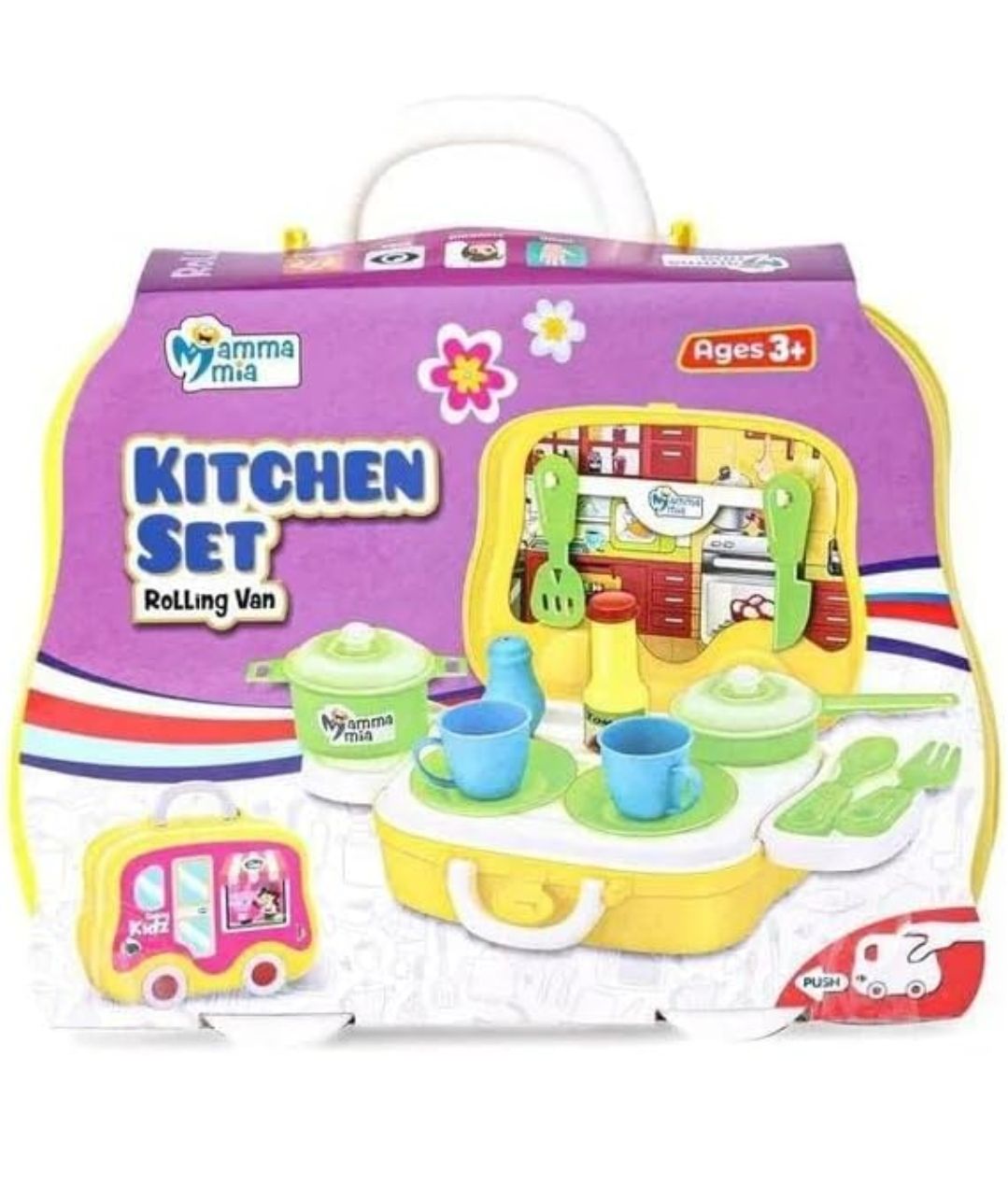 Kitchen set rolling wheels 