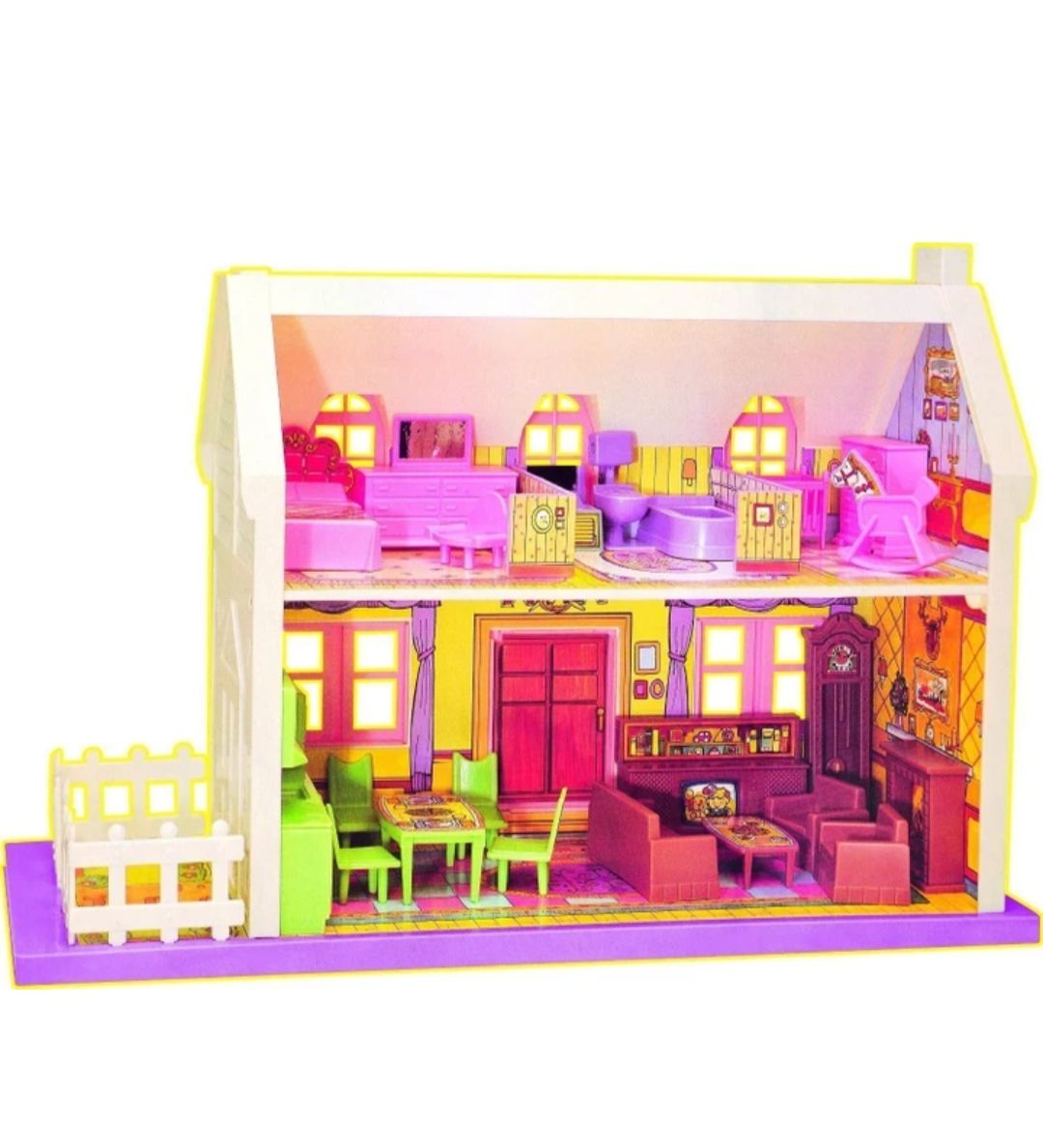 Doll house 34 pcs