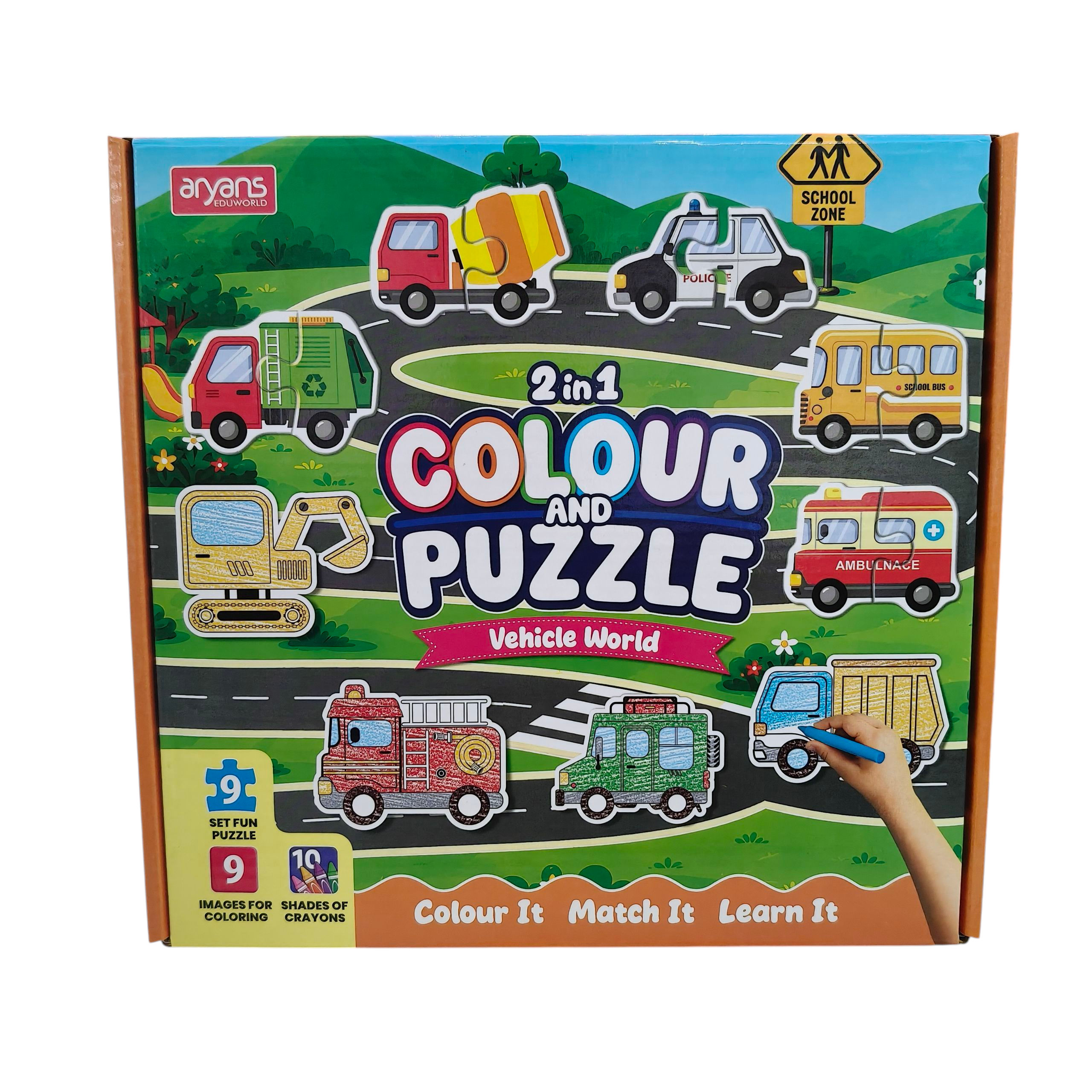 Colour & Puzzle Aryans