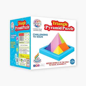 Triangle pyramid puzzle