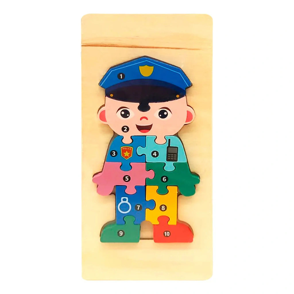 Officer wooden Puzzle