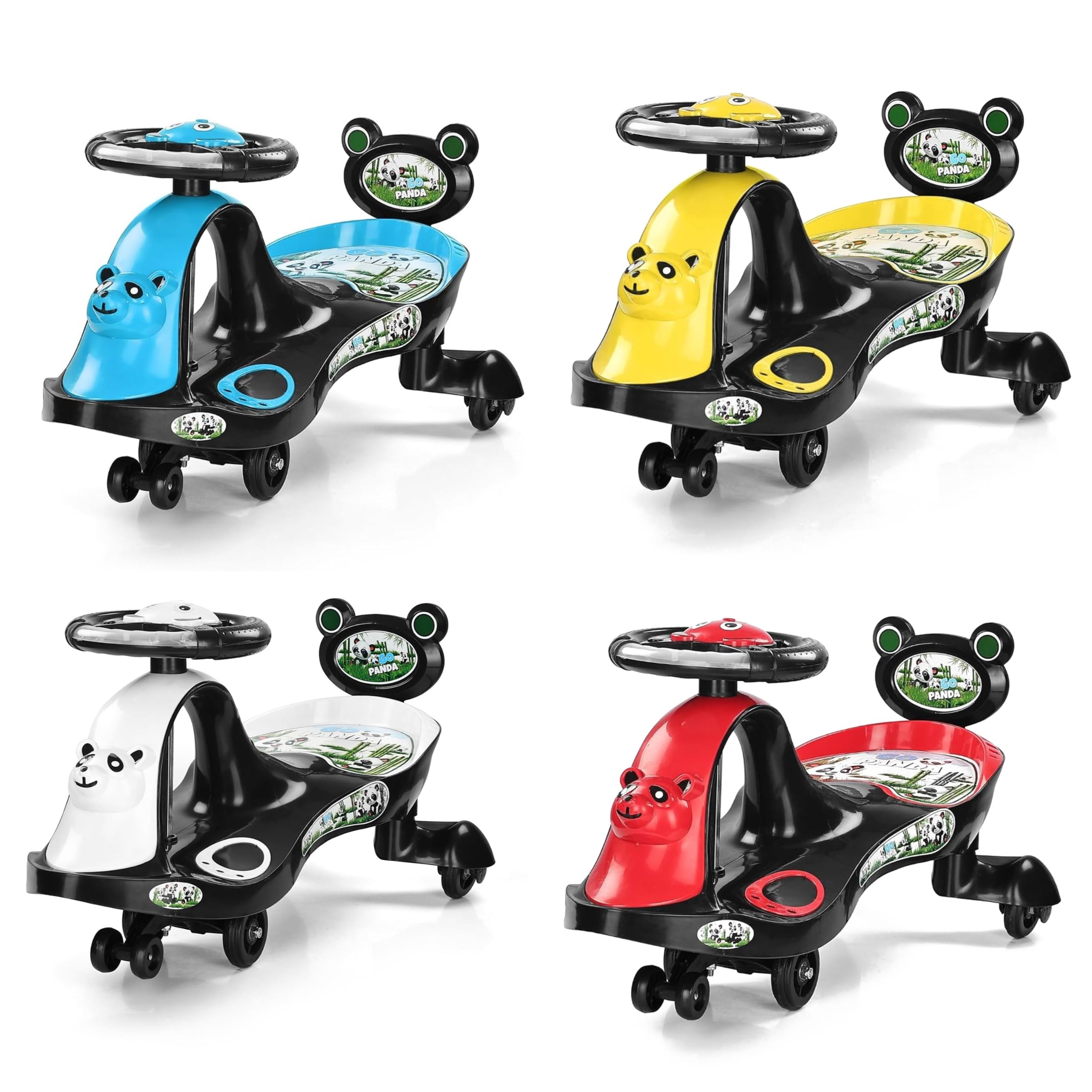 Magic panda swing car