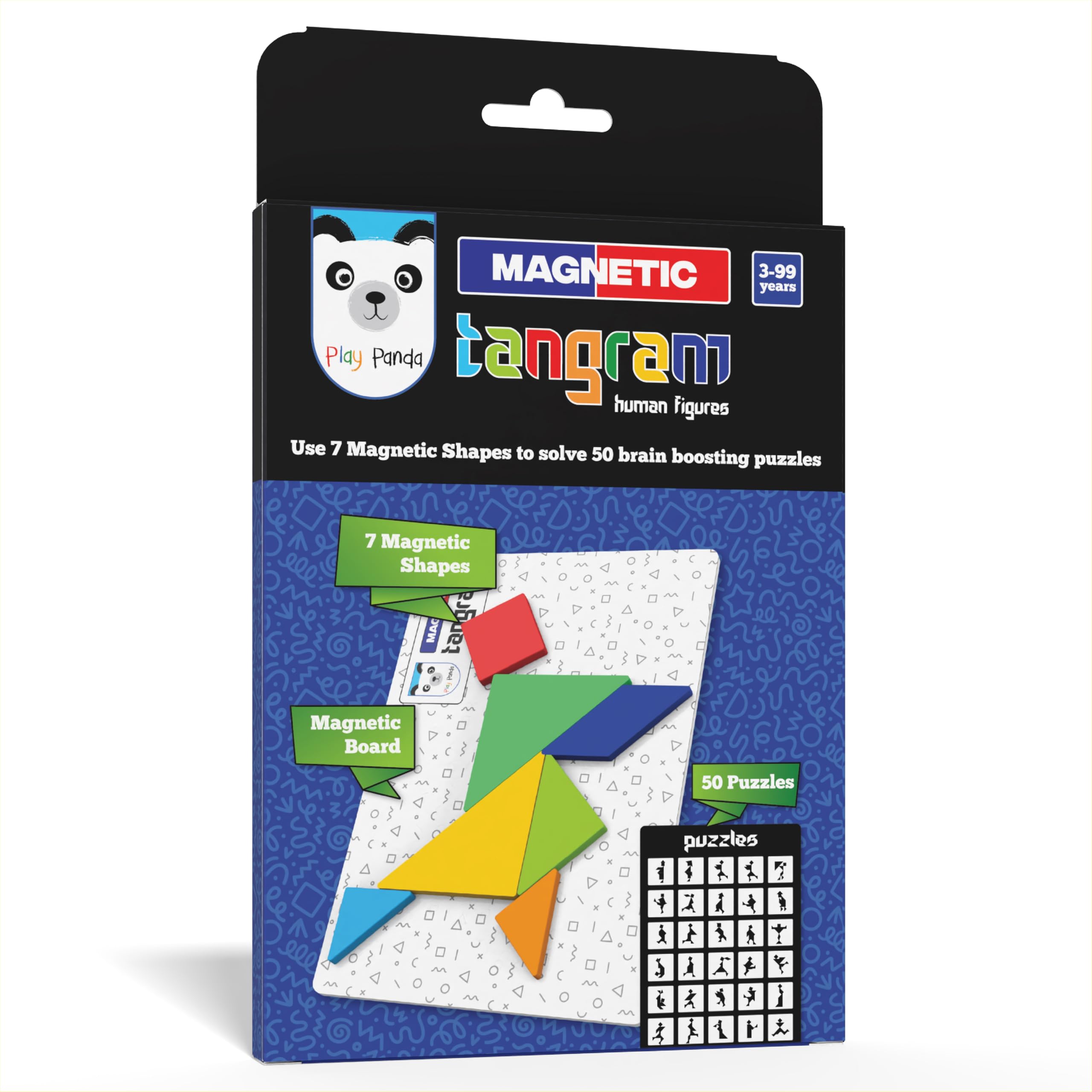 Tangram mag play panda