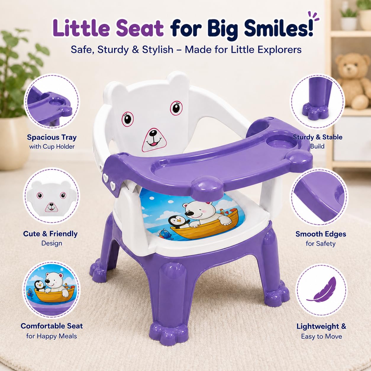 Sky feeding chair