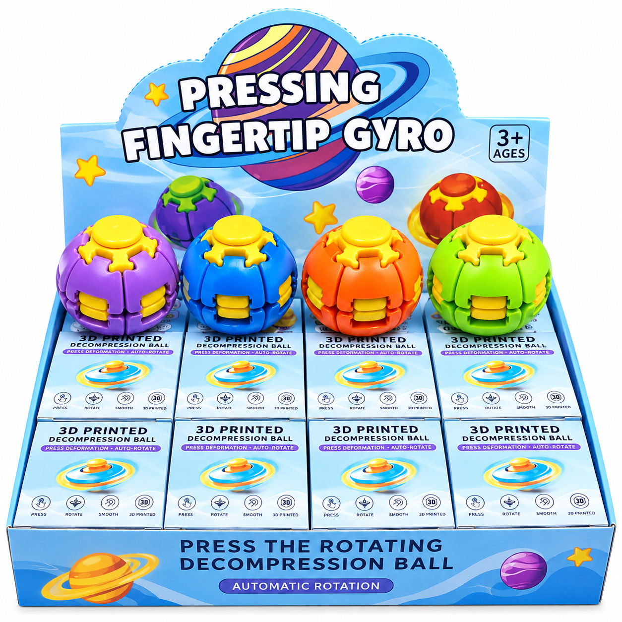 Fingertip GYRO spinner