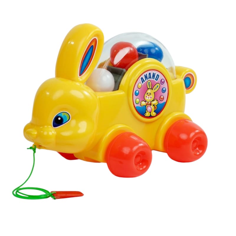Rabbit bunny Pull along And