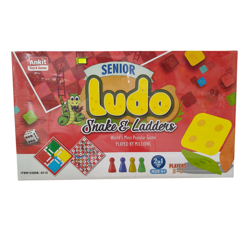 Senior Ludo Snake Ladders Ankit