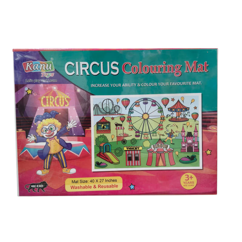 Circus Colouring Mat kanu