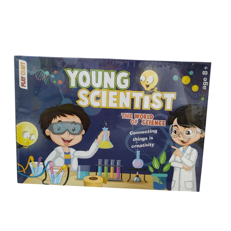 Young scientist playcraft