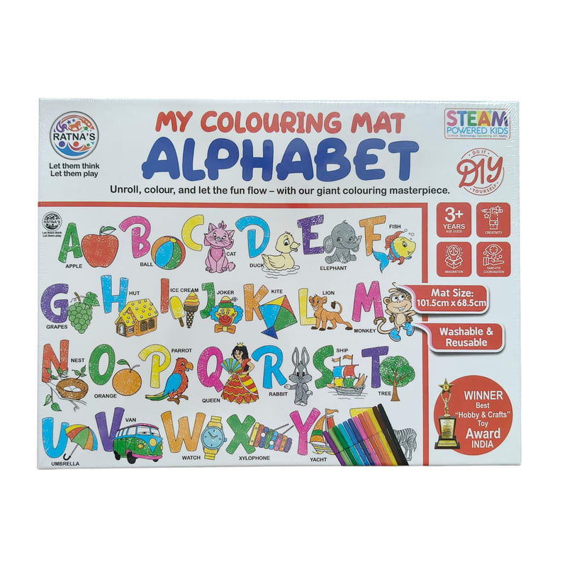 My Colouring Mat Alphabet PR