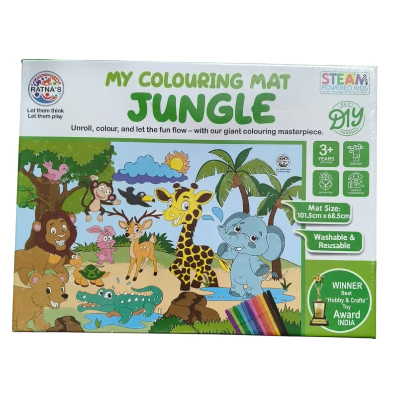 My Colouring Mat Jungle PR