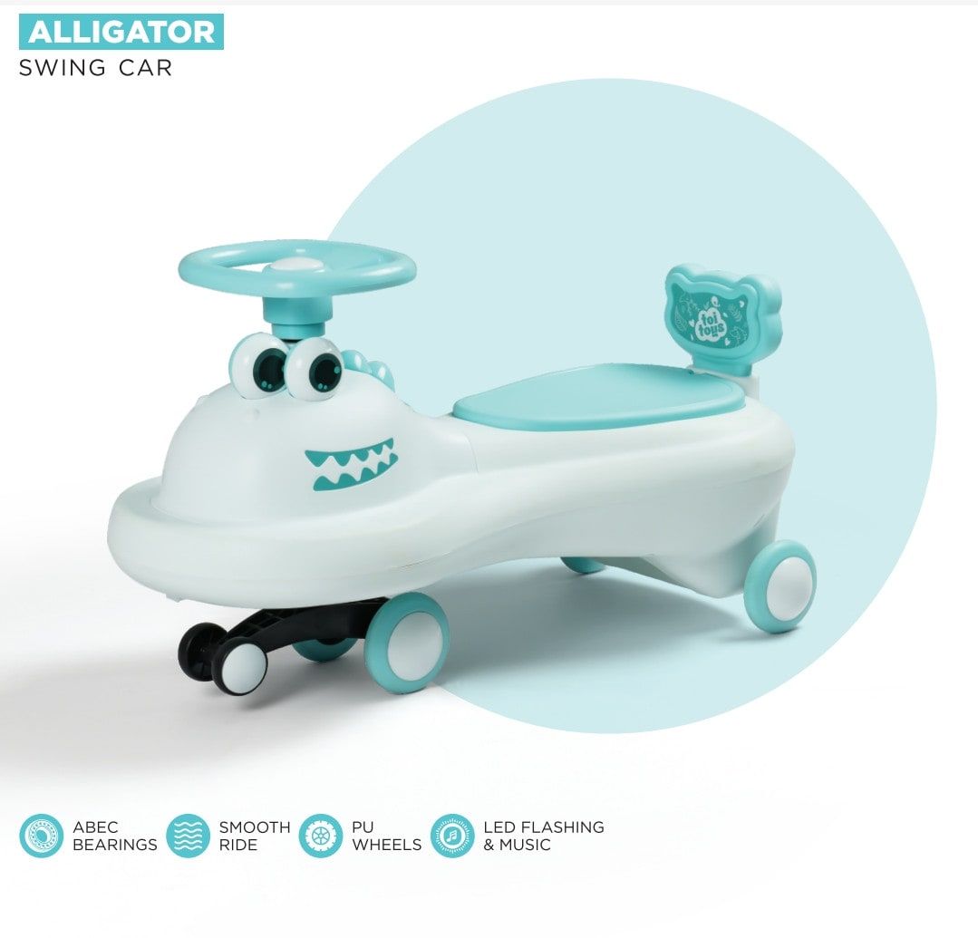 alligator swing car