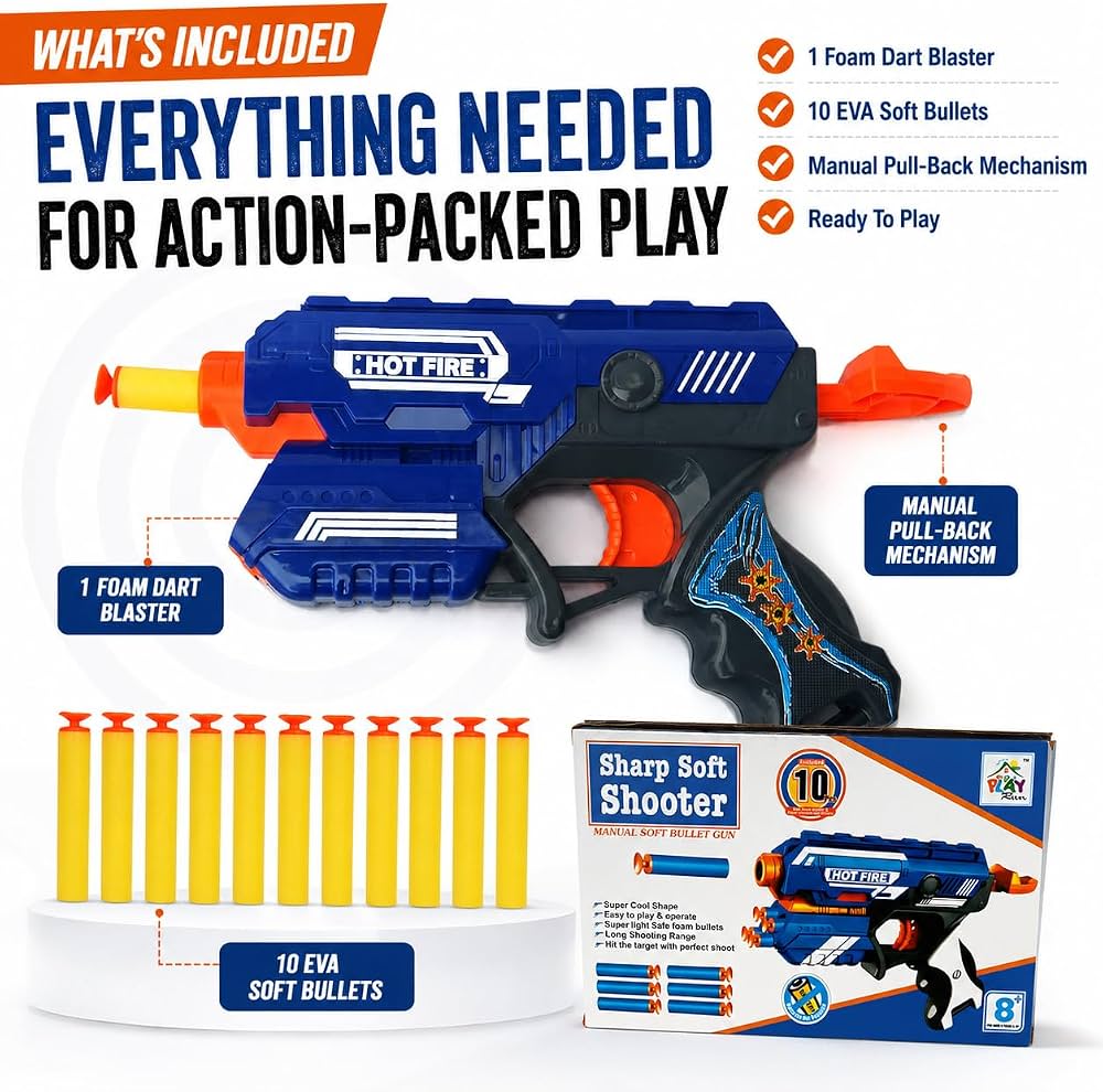 Sharp Soft Shooter Mini Gun