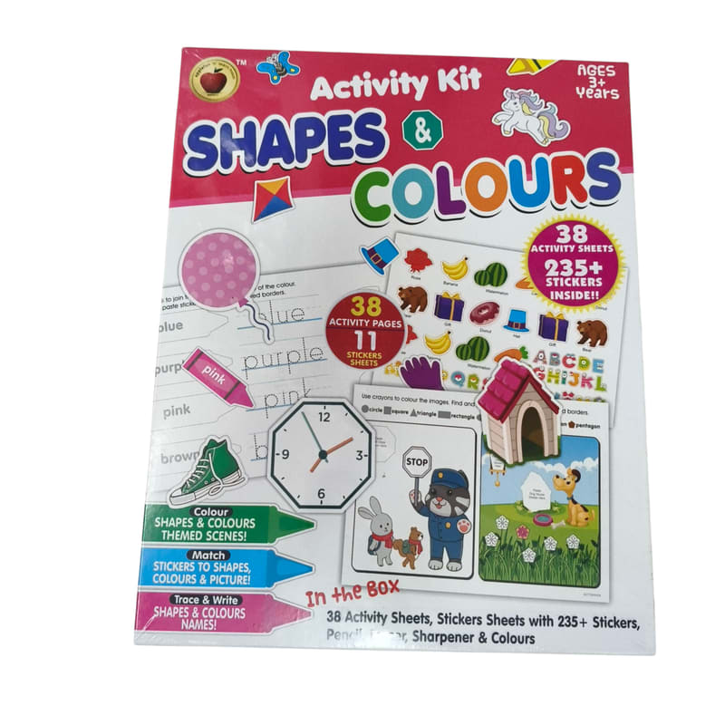 Shapes and colours A38 Sheets Annie